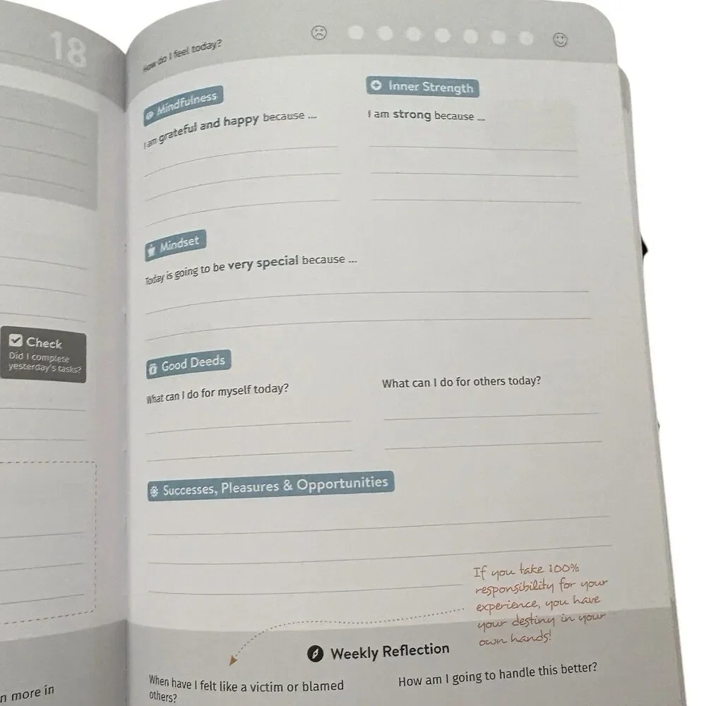 Success Journal -A Productivity Goal Planner Hardcover Book Never Used